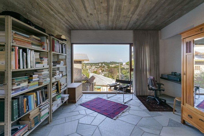 Casa da Lagoa, Florianópolis SC Brasil, 2019. Arquitetos Francisco Fanucci e Marcelo Ferraz / Brasil Arquitetura<br />Foto/Photo Ronaldo Azambuja 