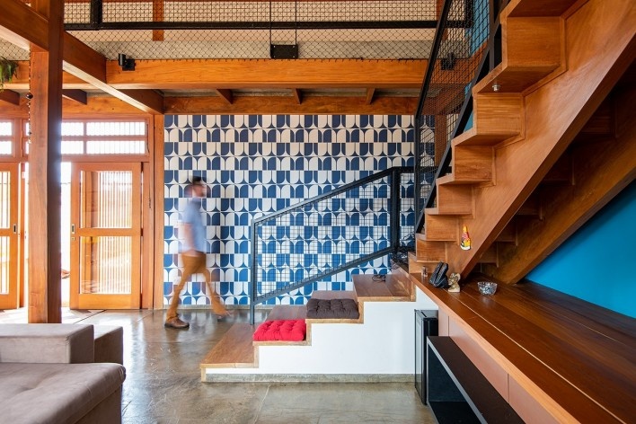 Casa do Cerrado (Prata e Lopez), Barretos SP Brasil, 2019. Arquitetos Aline Coelho Sanches e Lucas Corato / Aline Coelho Sanches + Corato Arquitetura & Design<br />Foto Favaro Jr. 