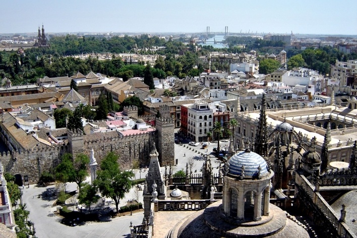 Sevilha vista da Giralda<br />Foto Vladimir Bartalini 