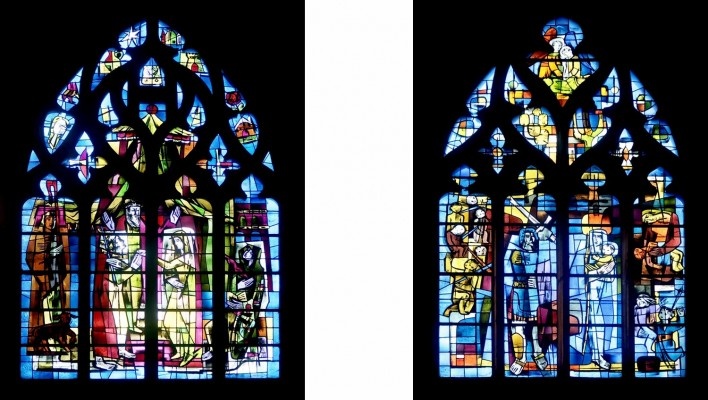 Catedral de Saint-Michel, Carcassonne, França<br />Foto Victor Hugo Mori 