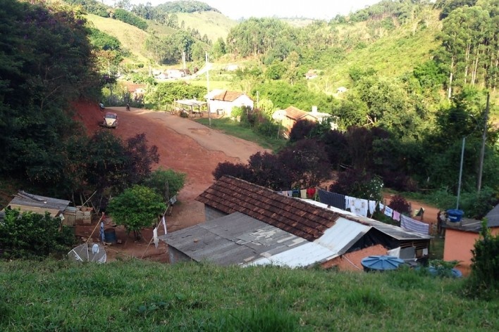 Aspecto geral da comunidade do Paiol<br />Foto Fabio Lima 