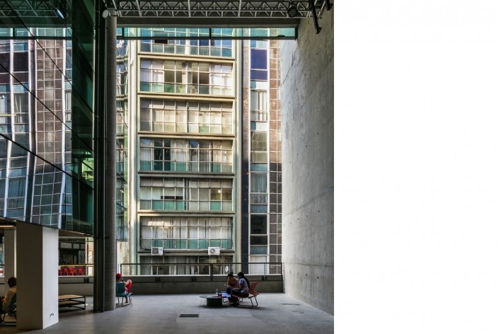 Sesc 24 de Maio, Paulo Mendes da Rocha + MMBB Arquitetos, São Paulo <br />Foto Nelson Kon 
