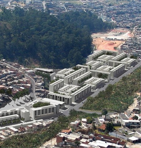 Vista Aérea Proposta<br />Imagem Vigliecca & Associados 