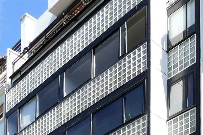 Immeuble Molitor, 24 rue Nungesser et Coli, Paris. Arquiteto Le Corbusier, 1931-1934<br />Foto divulgação 
