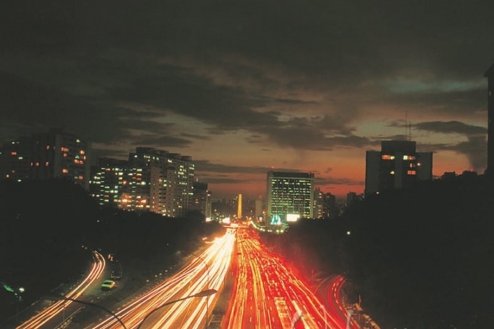 Rush na Avenida 23 de Maio, São Paulo