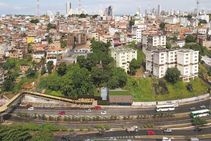 Casa de Òsùmàrè, Salvador, 2017. Escritório Brasil Arquitetura<br />Foto divulgação 