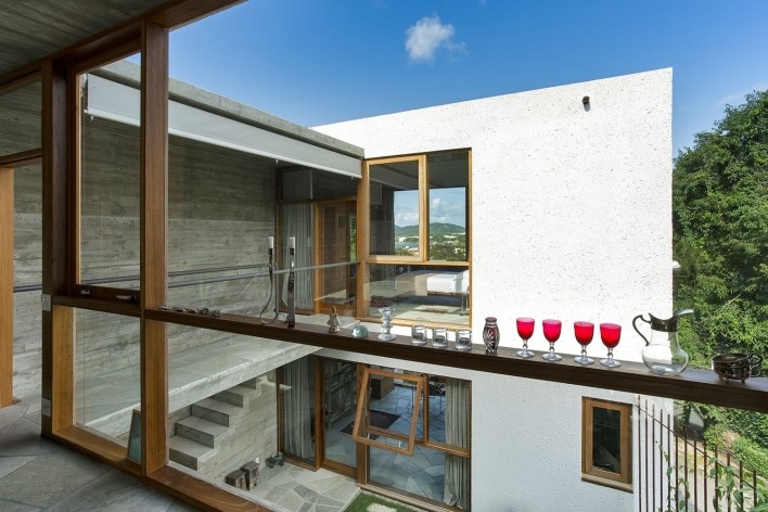 Casa da Lagoa, Florianópolis SC Brasil, 2019. Arquitetos Francisco Fanucci e Marcelo Ferraz / Brasil Arquitetura<br />Foto/Photo Ronaldo Azambuja 