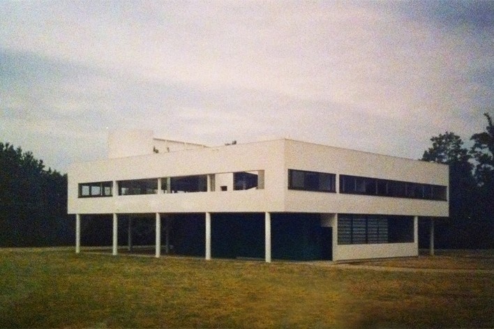 Ville Savoye, Poissy. Arquiteto Le Corbusier<br />Foto Abilio Guerra 