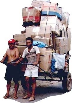 Catadores de resíduos recicláveis<br />Imagem dos autores do projeto 