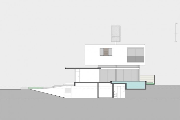 IF House, section 03, Natal RN Brasil, 2018. Architects Márcio Lucena and Kleimer Martins / Martins Lucena Arquitetos<br />Imagem divulgação/ Disclosure image  [Acervo/ Collection Martins Lucena Arquitetos]
