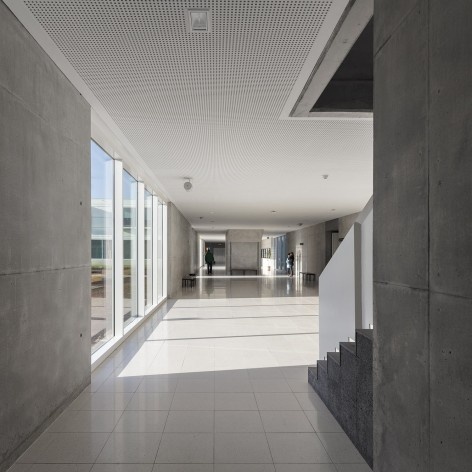 Escola Gaspar Frutuoso, Ribeira Grande, Azores, Portugal, 2016. Arquiteto Carlos Almeida Marques<br />Foto Fernando Guerra 