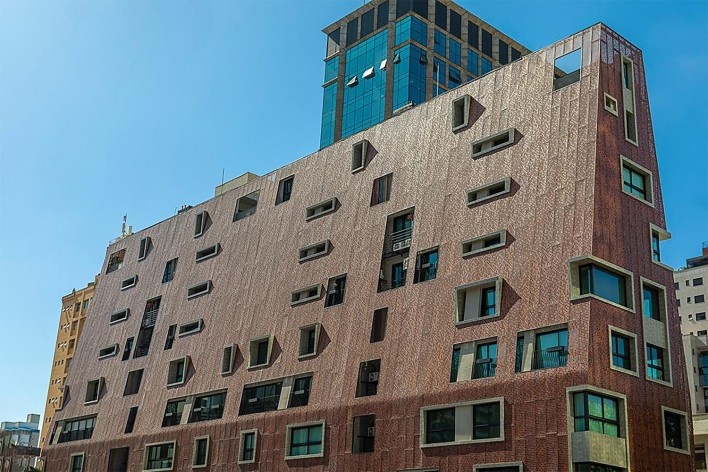 Casamirador Savassi, Belo Horizonte MG Brasil, 2021. Arquitetos Gisele Borges e Ulisses Mikhail Itokawa (autores) / Gisele Borges Arquitetura<br />Foto Pablo Gomide 