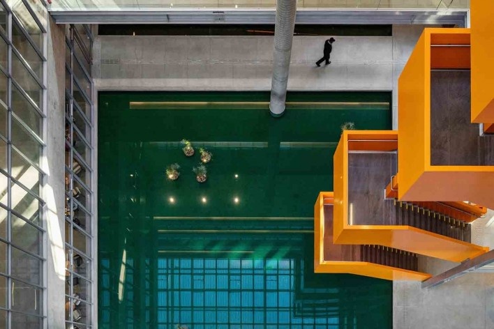Sede Natura São Paulo – NASP, São Paulo, 2017. Arquitetos Lilian Dal Pian e Renato Dal Pian<br />Foto Nelson Kon 