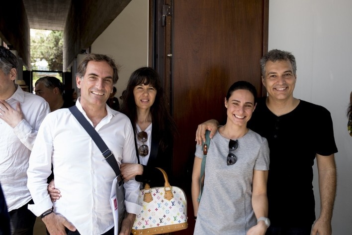 José Mateus, arquiteto português, e Leonardo Finotti, fotógrafo brasileiro<br />Foto Flavio Coddou 