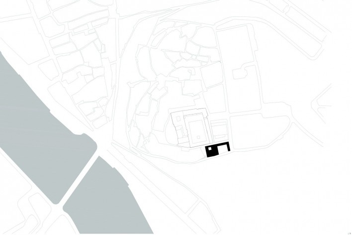 Reabilitação do Colégio da Trindade — Colégio Europeu, implantação metropolitana,Coimbra, Portugal, 2016. Arquitetos Manuel Aires Mateus e Francisco Aires Mateus / Aires Mateus Arquitectos<br />Imagem divulgação/ disclosure image  [Aires Mateus Arquitectos]