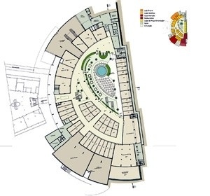 Planta do 1º Pavimento<br />Imagem dos autores do projeto 