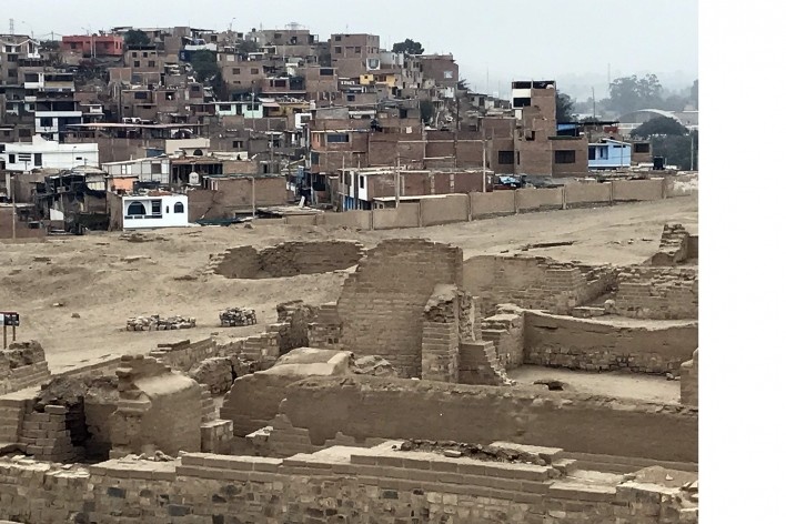 Santuário arqueológico de Pachacamac, Lima, distrito de Lurín<br />Foto José Lira 