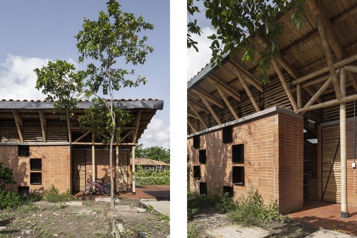 Taller de Confección Amairis, San Isidro, Colombia. Taller Ruta 4<br />Foto Federico Cairoli 