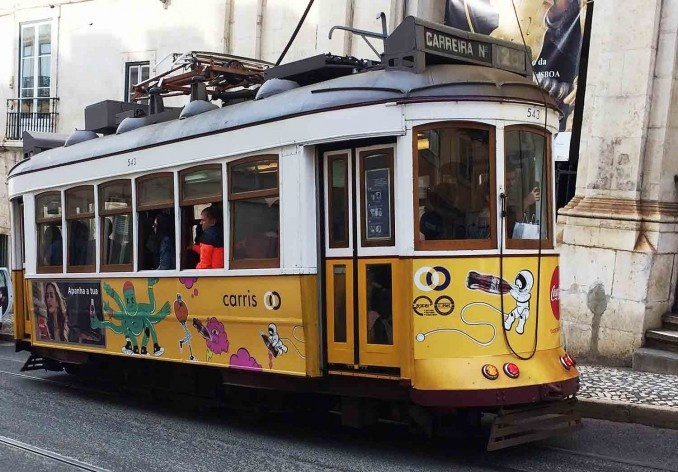 O famoso eléctrico de Lisboa, imperdível<br />Foto Anita Di Marco 