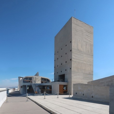 Unidade Habitacional de Marselha, 1947-1952, arquiteto Le Corbusier<br />Foto Victor Hugo Mori 