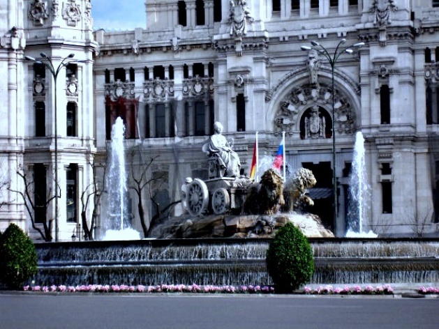 Plaza de la Cibele <br />Foto Ana Paula Medeiros 