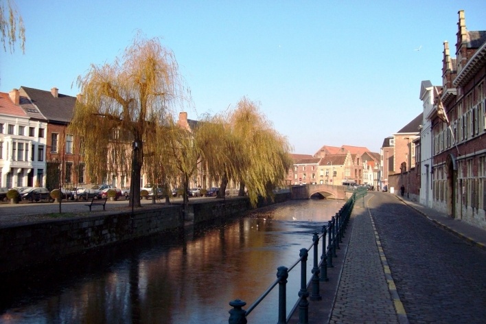Flandres, Cidade de Gent. Janeiro de 2009<br />Foto Adson Bozzi 