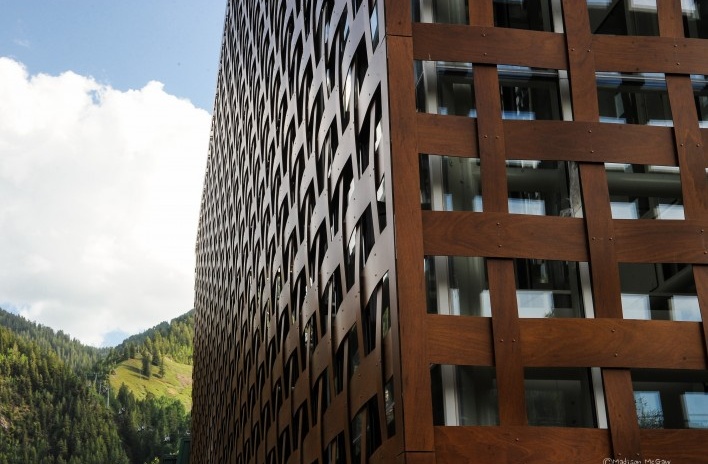 New Aspen Art Museum, Colorado. Shigeru Ban Architects<br />Foto Billy Farrell  [Foto divulgação]