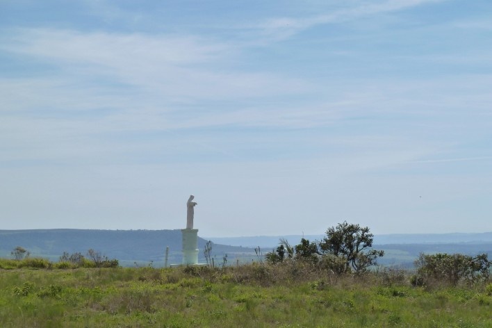 Cristo no Morro da Mesa<br />Foto Michel Gorski 
