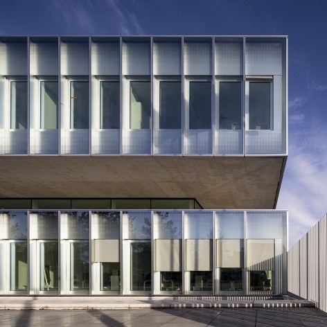 Câmara de Comércio e Artesanato de Hauts-de-France, Lille, França, 2019. Escritórios Kaan Architecten e Pranlas-Descours Architect & Associates<br />Foto Fernando Guerra / FG+SG 