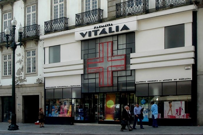 Farmácia Vitália, Manuel Marques, 1937, Porto<br />Foto Osnildo Adão Wan-Dall Junior 