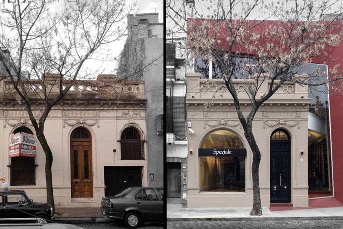 Obra comecial en el barrio de Palermo, Buenos Aires, 2010. Arq. Javier Speziale, Arq. Patricia Linares, Arq. Matías Quintela<br />Foto divulgación 