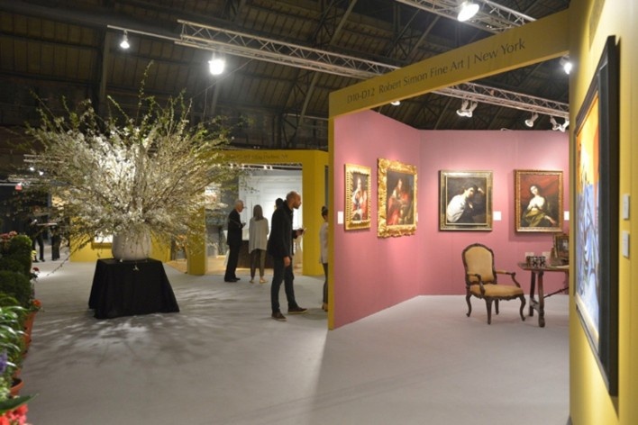 Rafael Viñoly Architects, Armory Art Fair Exhibit design, New York, 2014<br />Publicity photo  [Rafael Viñoly Architects]