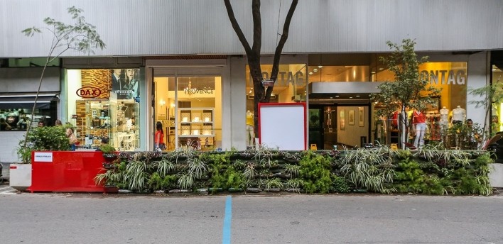 Zonas Verdes para a Bienal de Arquitetura. Zoom, H2C e Intituto Mobilidade Verde<br />Foto Sissy Eiko 