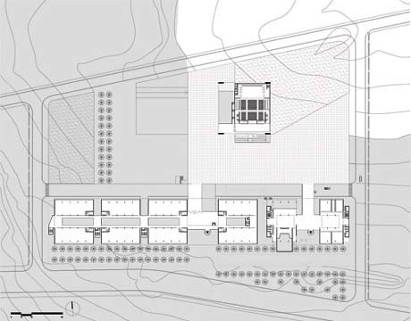 Planta nível 622<br />Imagem dos autores do projeto 