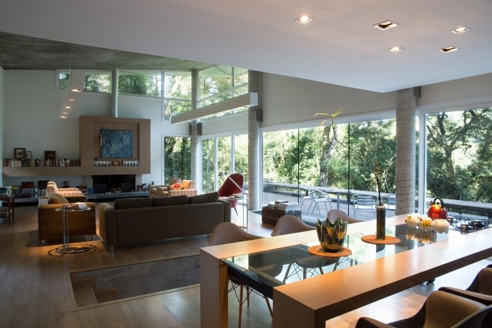 Residência SM (Casa Borboleta), Caxias do Sul RS, arquitetos Fernando dos Santos Rocha Machado e Rovena Maria Schumacher<br />Foto Joel Jordani / Bruno Kriger 