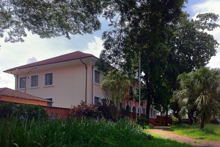 Escola pública em cidade do interior do Brasil<br />Foto Abilio Guerra 