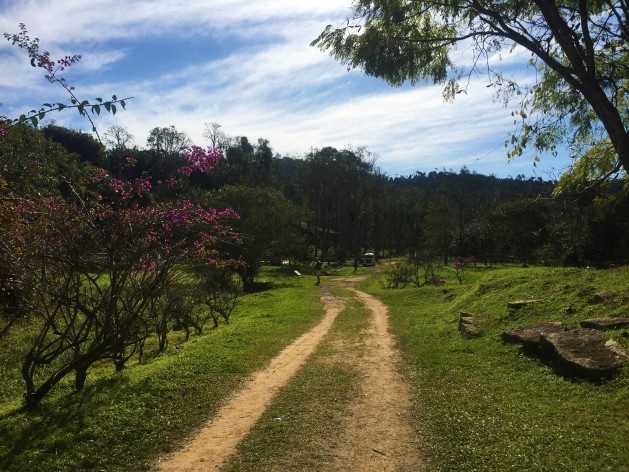 Início da Cidade histórica onde ficam as ruínas e o centro de memória<br />Foto Dayane Caputo Camacho Lopes, 2019 