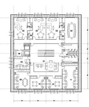 Planta 2º pavimento<br />Imagem do autor do projeto 