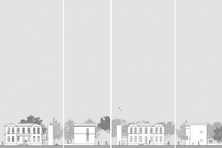 Elevações<br />Desenho Centro Arquitetura 
