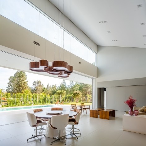 Residência FJR, Marília SP Brasil, 2018. Arquitetos Alfredo Ramos e Silvia Siscar/ Trí Arquitetura<br />Foto Pedro Kok 