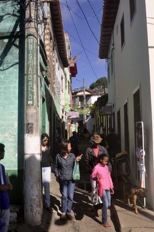 Ruelas do centro da cidade, Grão Mogol MG<br />Foto Ana Alaíde Amaral 
