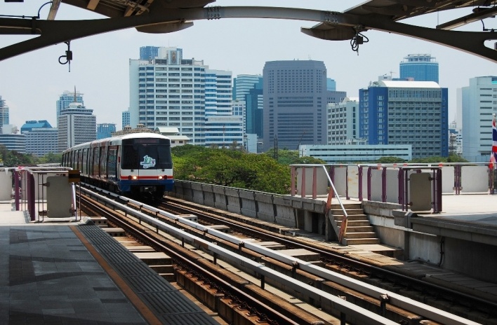 Sky Train, Bangkok<br />Foto Marcio Cotrim 