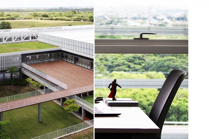 Fecomércio, Sesc e Senac do Rio Grande do Sul, Porto Alegre RS, 2020. Arquitetos Dario Corrêa Durce, Emerson Vidigal, Eron Costin, Fabio Henrique Faria e João Gabriel Rosa (autores) / Estúdio 41<br />Foto Eron Costin 