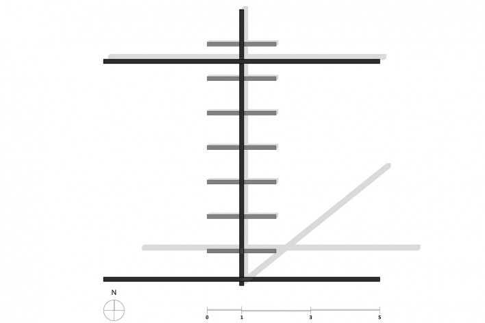 Chapel of the Vatican, plan, Venice, 2018, architect Carla Juaçaba [Escritório/Office Carla Juaçaba]