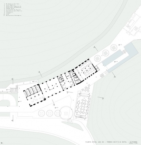 Planta Térreo Edifício Hotel (Nível 460.00)
