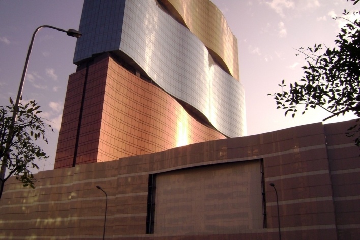 Hotéis-cassinos continuam a crescer com arquitetura contemporânea e globalizada<br />Foto Luiz Henrique Proença Soares 