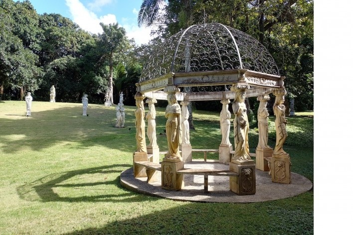 Museu Ricardo Brennand, Templo das deusas<br />Foto Cybelle Salvador Miranda, jul. 2022 