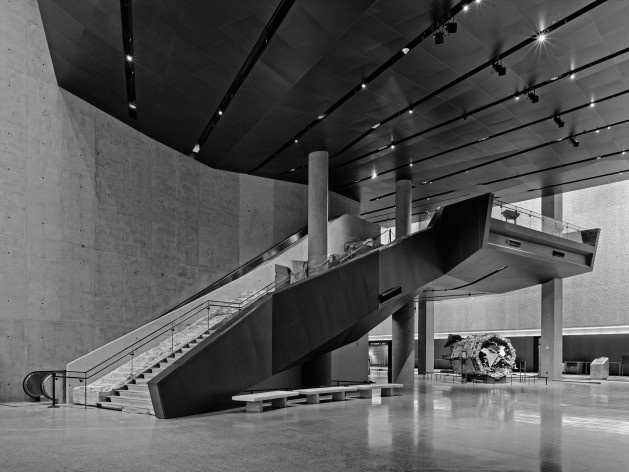 Davis Brody Bond Architects and Planners, The 9/11 Memorial Museum, New York<br />Photography by Andrew Moore 