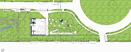 Planta pavimento térreo<br />Imagem dos autores do projeto 