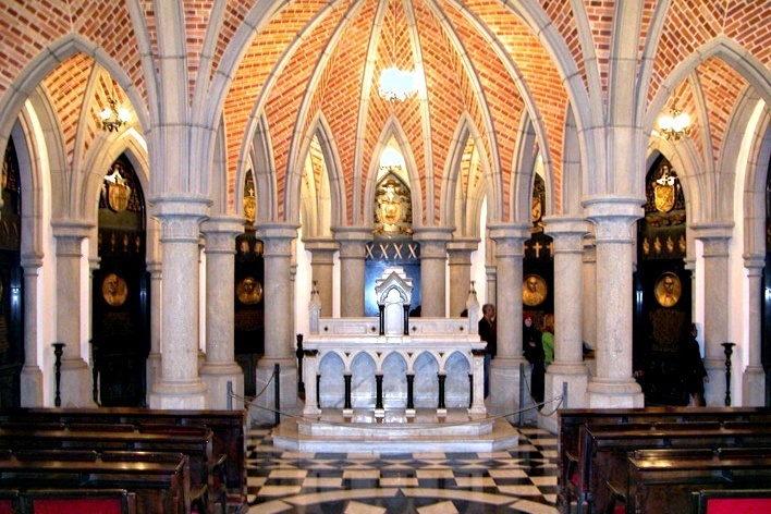 Cripta dos jesuítas na Catedral da Sé<br />Foto Flávio Magalhães  [Guia "Dez roteiros históricos a pé em São Paulo"]